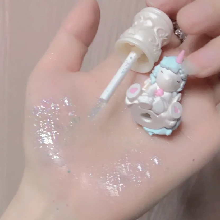 Cute Rumor Unicorn Liquid Eye Glitter